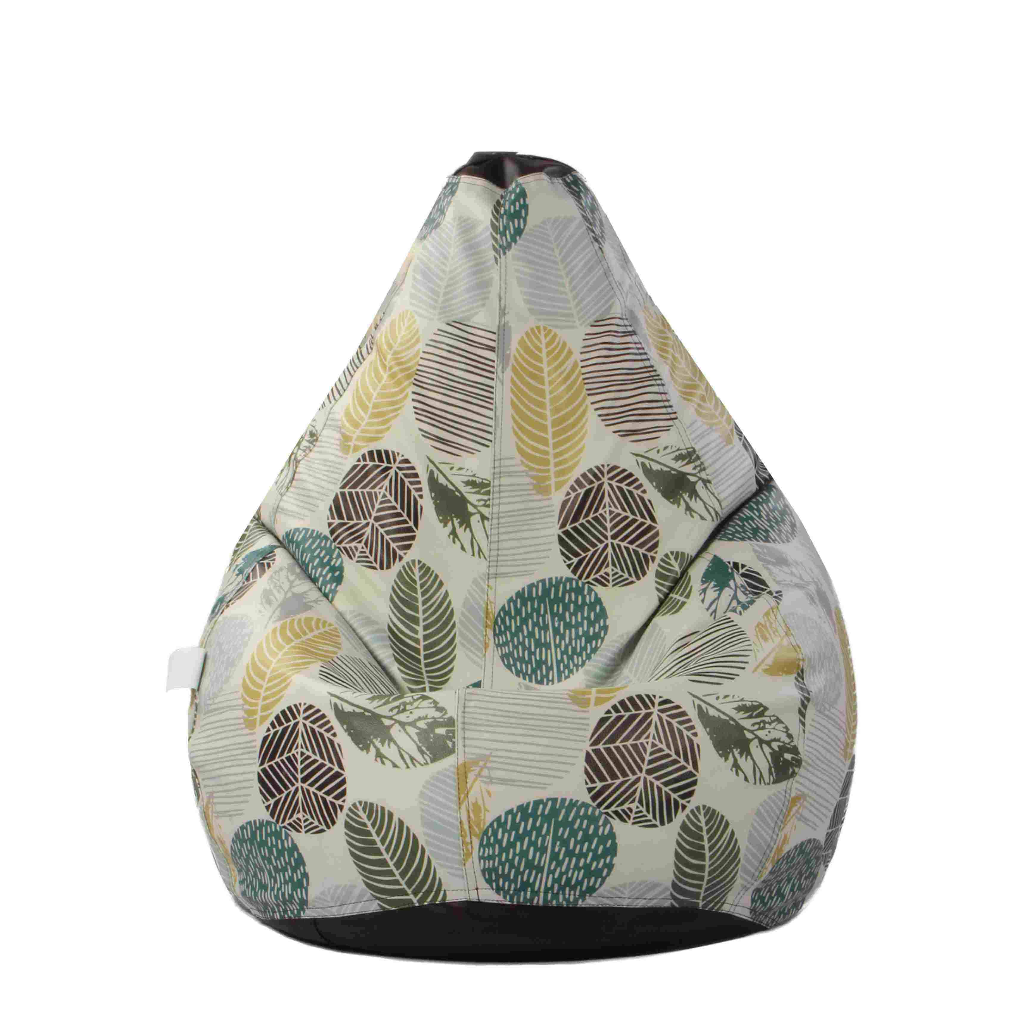 Orka Autumn Seamless Pattern with Trees Digital Printed XXXL Bean Bag Filled With Beans view 3